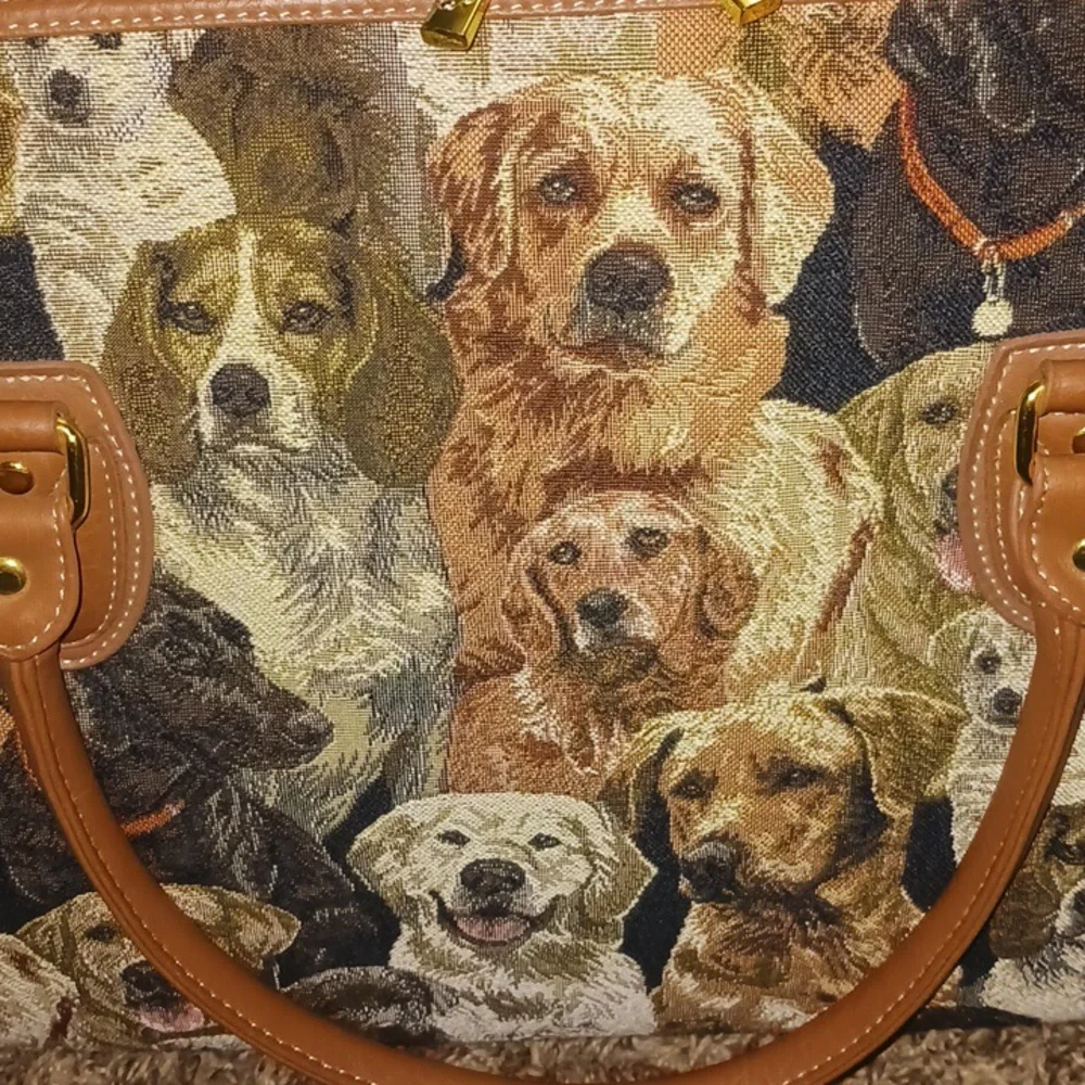 Dog Print Travel Bag/Overnight Bag ✈️